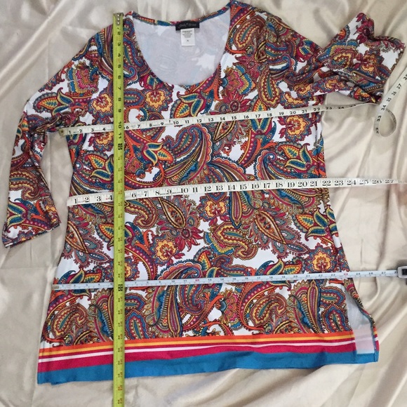 Border print tunic - Picture 8 of 8